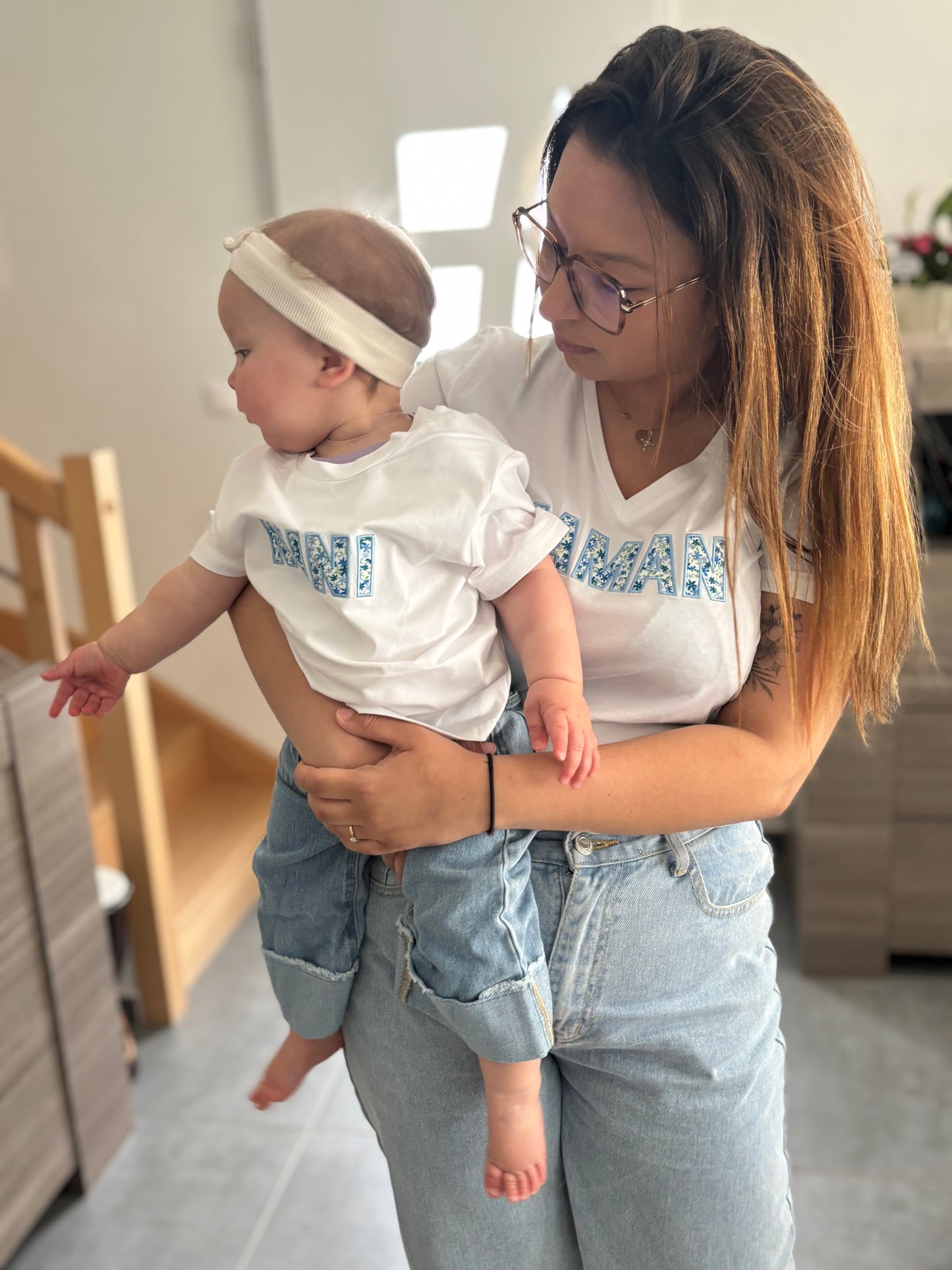 T-shirt “MAMAN” matchy matchy