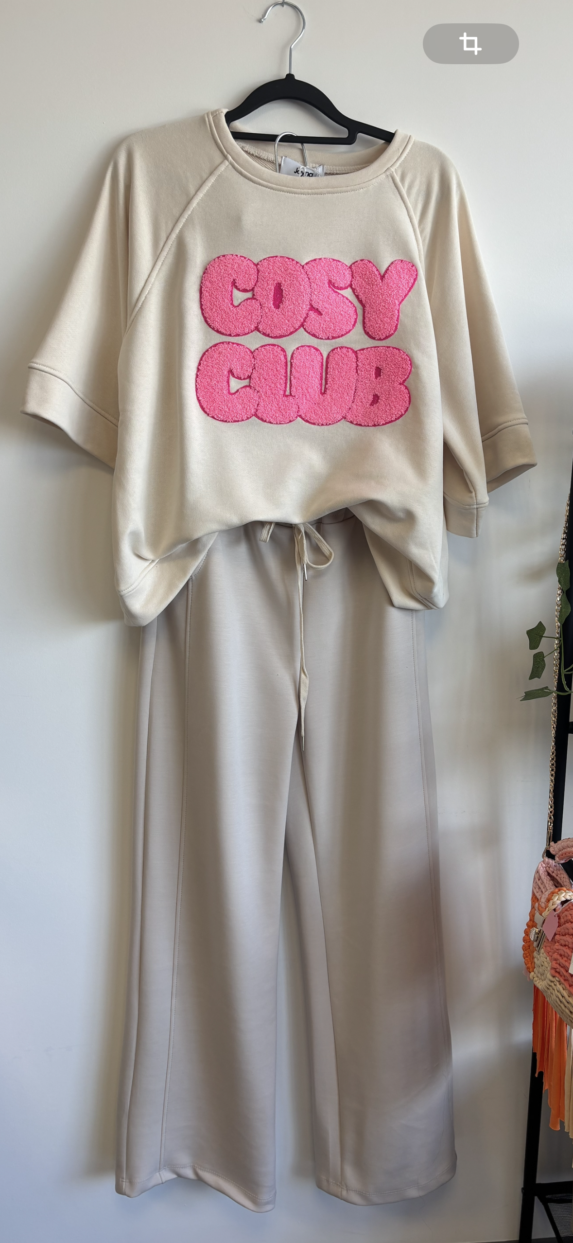 Pantalon “Cosy Club” - Beige