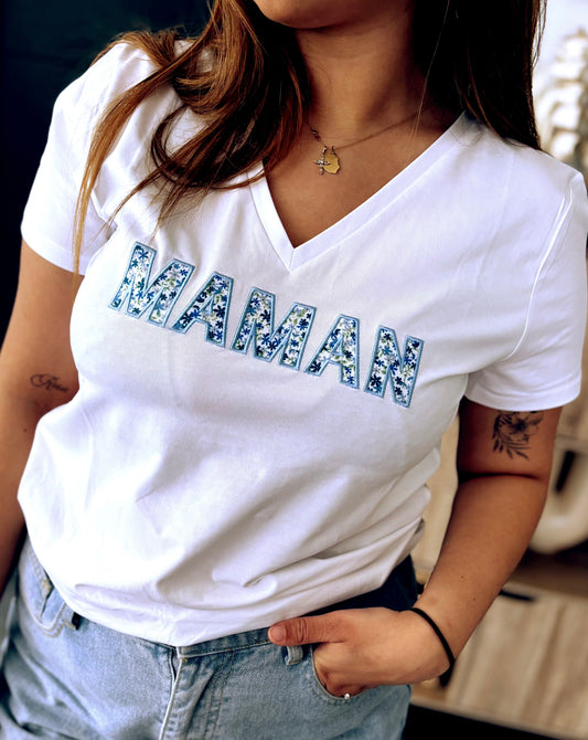 T-shirt “MAMAN” matchy matchy