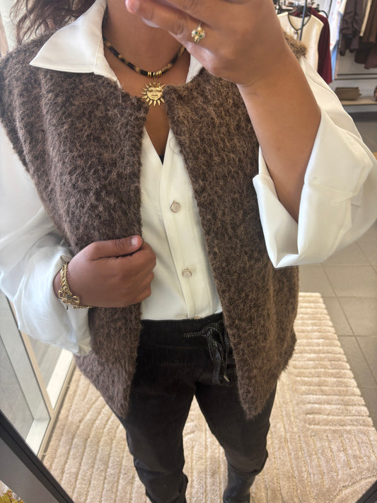 Chemisier blanc classique