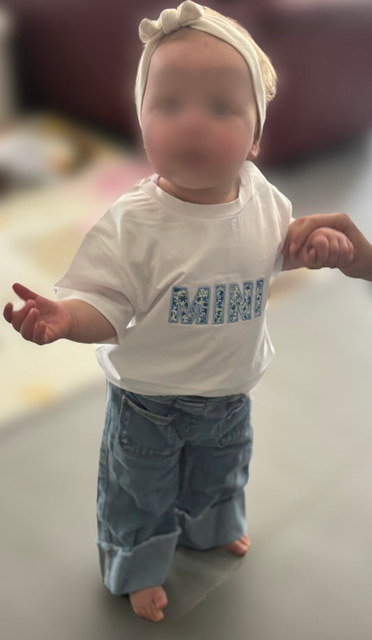 Tee-shirt bébé “MINI” – matchy matchy